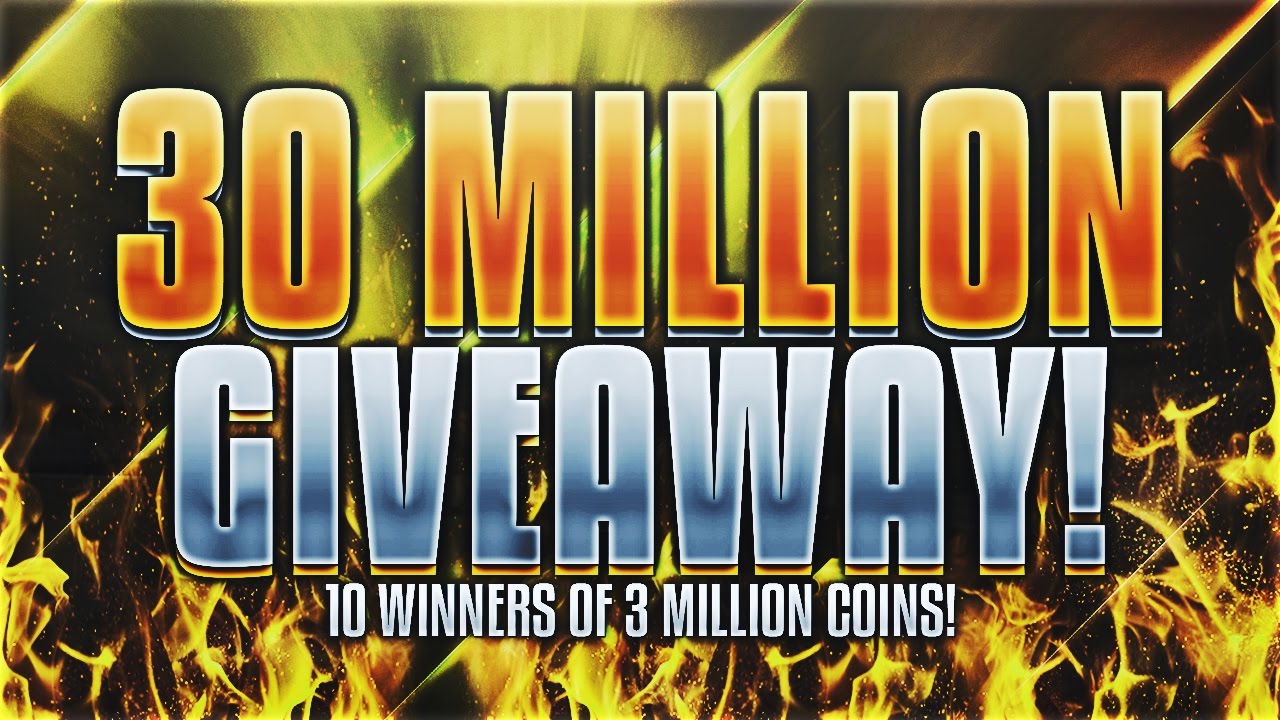 30 MILLION COIN NBA LIVE MOBILE GIVEAWAY!! 10 WINNERS OF 3 MIL!! 3 POSSIBLE ENTRIES!!