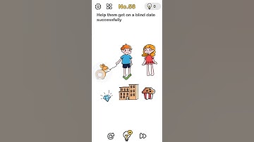 Brain Out Level 56 Complete | Help them get on a blind date successfully
