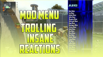 Blackops 2 Mod Menu Trolling Insane Reactions