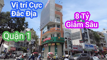 Bán Nhà Quận 1 Giảm Sốc Căn Góc 2 Mặt Tiền Trần Quang Khải và Hai Bà Trưng | Nhà Chính Chủ