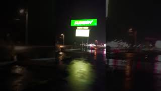 Tillamook OREGON weather update ‐ Hwy 101 - IT'S icey!! Donuts in a parking lot ... WINTER STORM