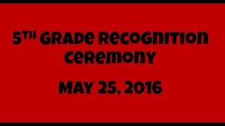 5th Grade Grad Slide Show video