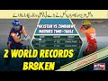 Danish Aziz and Kamran Akmal break T20s World Records | PAK vs ZIM matches time table released