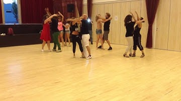 First training International Zouk Flashmob Brasazouk Amster