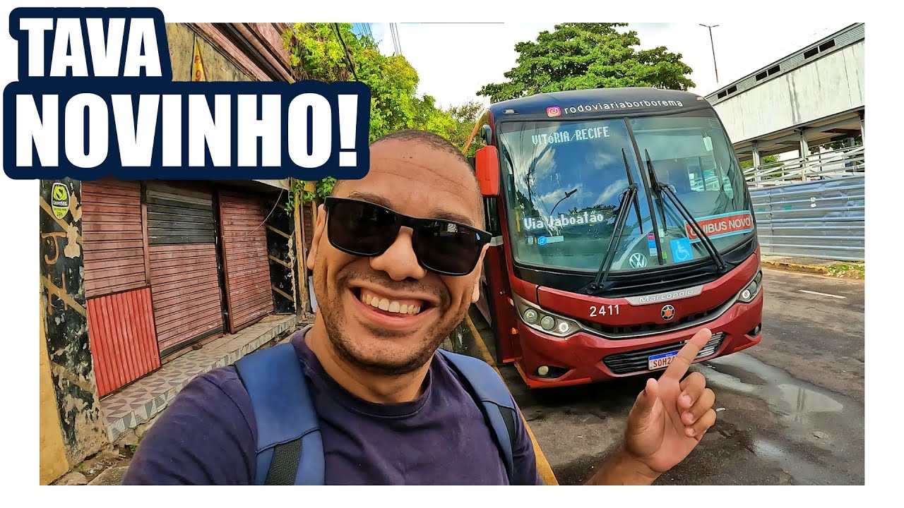Esse é o "melhor" ônibus da BORBOREMA, do RECIFE a VITÓRIA DE SANTO ANTÃO no REDBUS | EP 