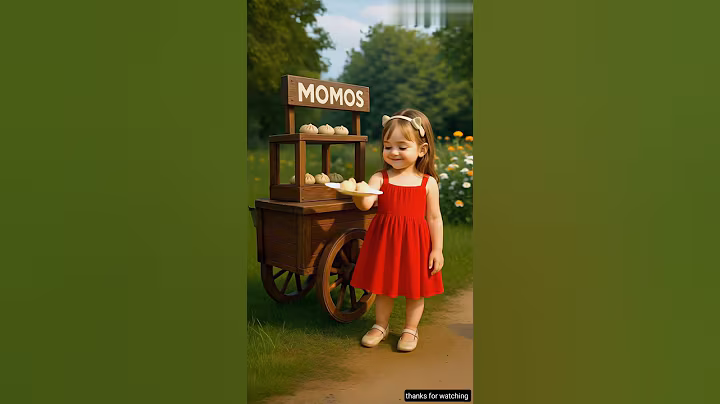 cute baby selling a lots ofmomos 😭 #cute #ai #monkey #baby