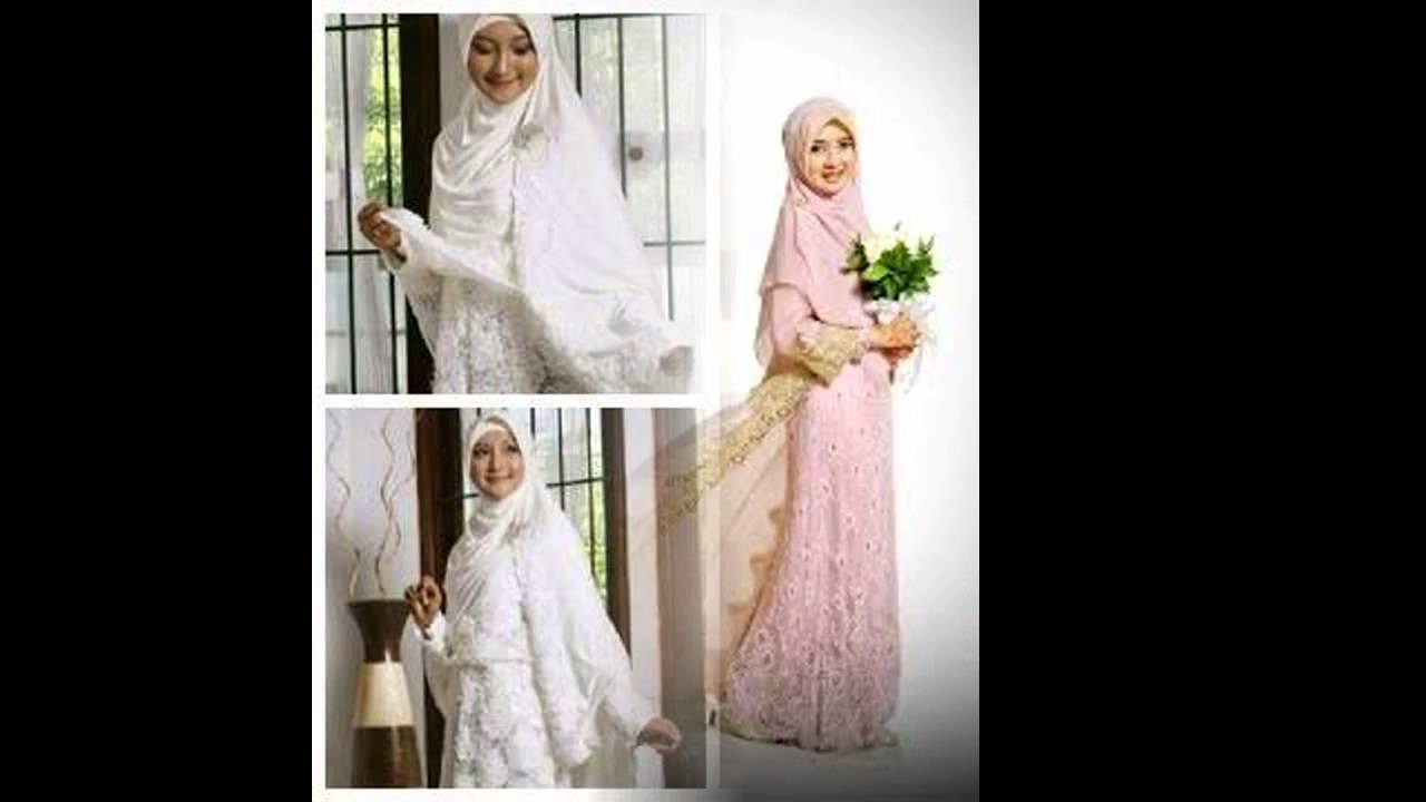Gaun Pernikahan Muslimah - YouTube