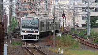 JR東日本209系B.B.BASE通過＠錦糸町駅(2020/8/22)