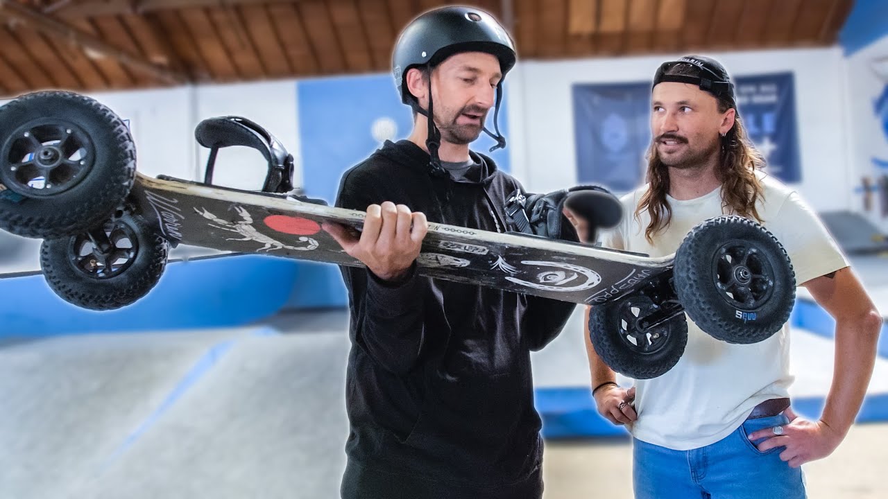 Can Aaron Kyro Mountainboard? YouTube
