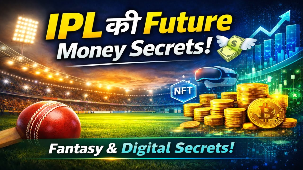 IPL की Future Money Secrets क्या हैं? Fantasy & Digital Earnings Explained! 💸