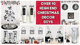 Must Try Over 10 High End Buffalo Check Christmas DIYs | Decor Craft Ideas 2020 | Modern Farmhouse