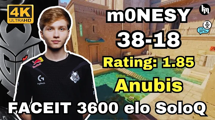 m0NESY (38-18) SoloQ (Anubis) | FACEIT avg 3600 ELO | Jan 8, 2025 #cs2 #pov