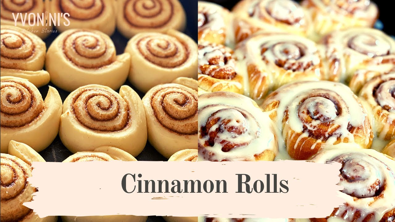 Ρολά κανέλας από την Υβόννη | Cinnamon Rolls by Yvonini