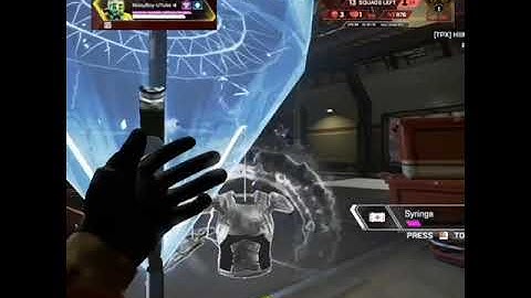 How to hold up a building in apex legends with caustic #shorts #apex