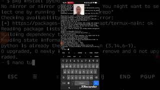 Dokumentasi Instalasi dan Pemrograman Python di Aplikasi Termux pada Perangkat Android