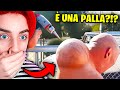 UNA PALLA È INCASTRATA NEL SUO COLLO..