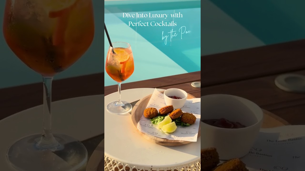 Dive Into Luxury with Perfect Cocktails by the Pool 🍸💦
