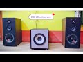 2.1 Music System 8 inch Subwoofer Box &amp; two Chanel Stereo 8 inch Woofer Box Review 