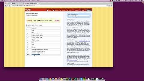 How to use the Wufoo Widgets