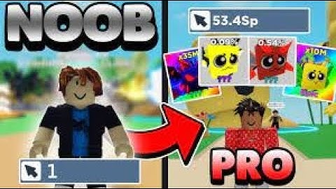 STARTING AS A NOOB WITH THE BEST PETS!!!! *OVERPOWERED* ROBLOX CLICKER SIMULATOR