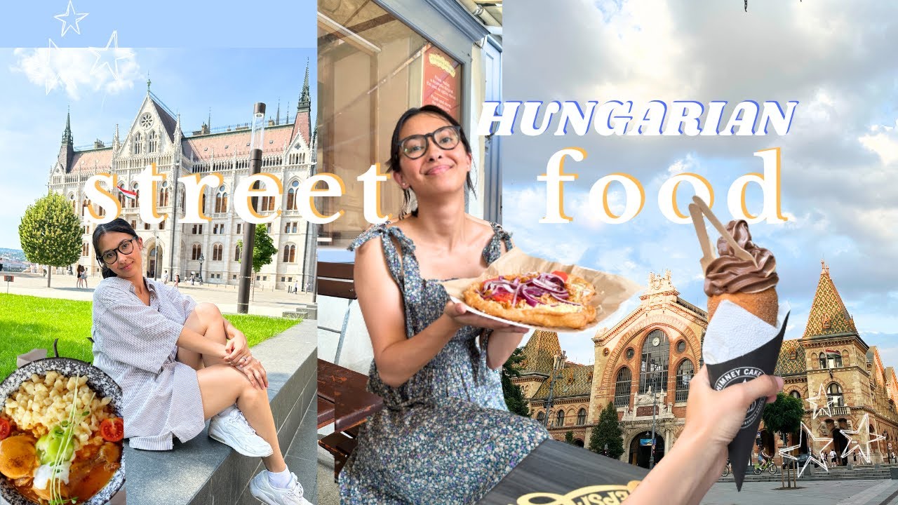 Trying Hungarian Street Food in BUDAPEST | Central Europe Diaries