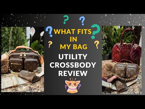 WHAT'S IN MY BAG? WHAT'S IN MY LOUIS VUITTON UTILITY CROSSBODY