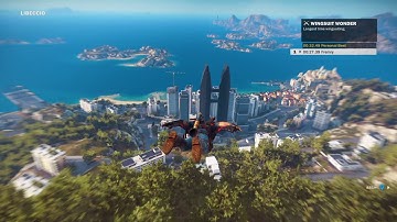 Just Cause 3 - Wingsuit through building