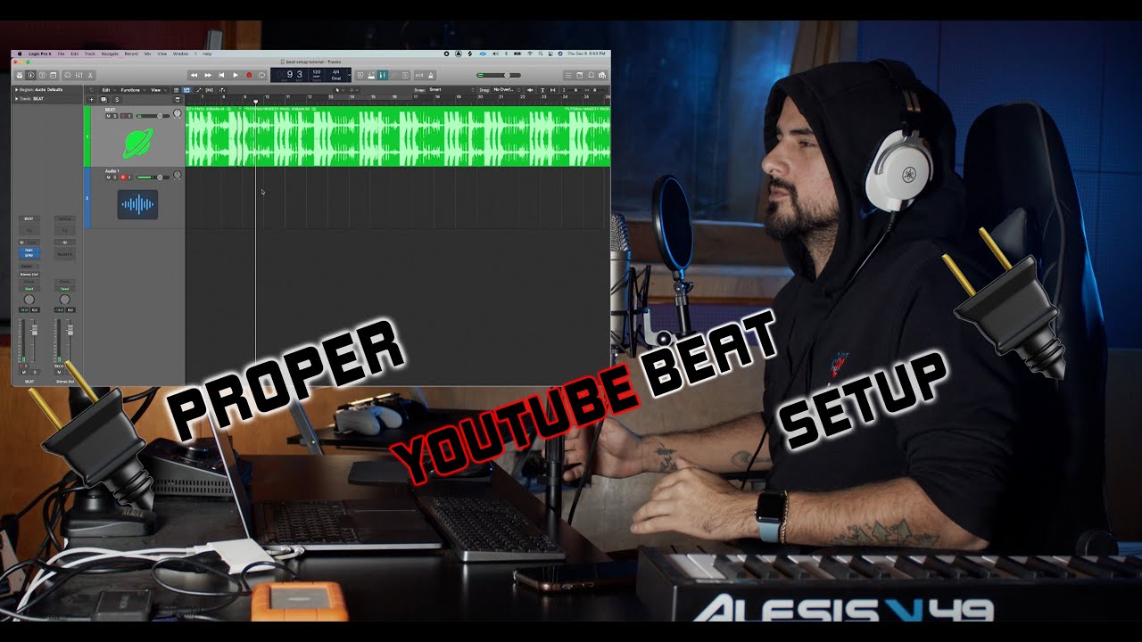 HOW TO **PROPERLY** SET UP A YOUTUBE BEAT IN LOGIC PRO X - YouTube