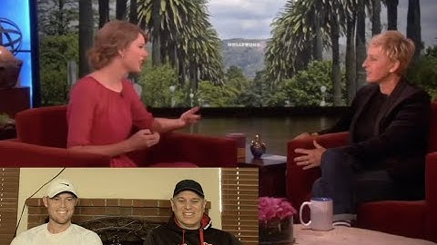 Two Rock Fans REACT To Taylor Swift Getting ROASTED By Ellen