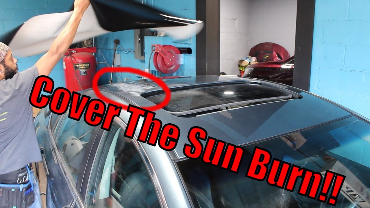 Mazda Roof Vinyl Wrap!