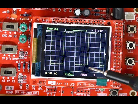 C.K. Builds an inexpensive digital oscilloscope kit