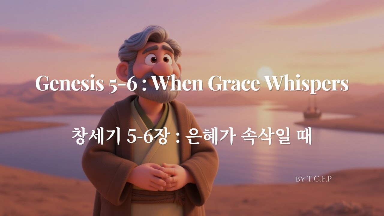 When Grace Whispers (은혜가 속삭일 때, 창세기 5–6장) | The God Flow Project : Genesis 5–6