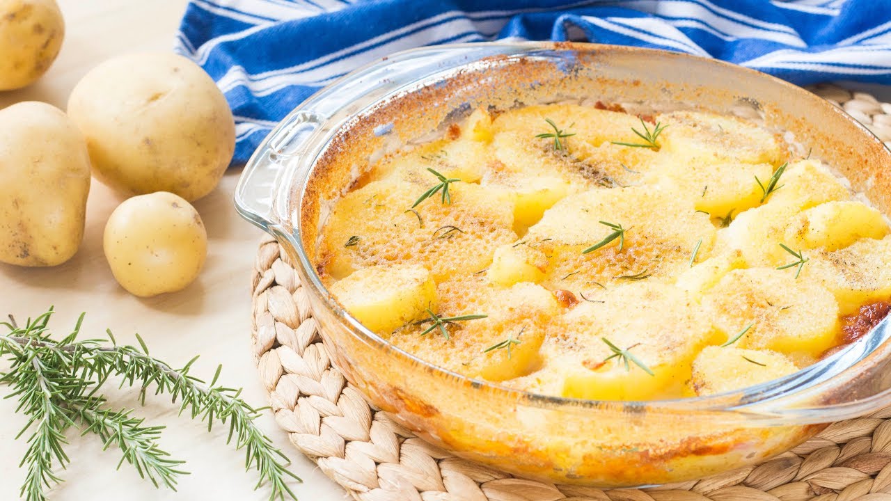 Tortino Di Patate Filante Con Scamorza E Pancetta Fatto In Casa Da Benedetta Rossi