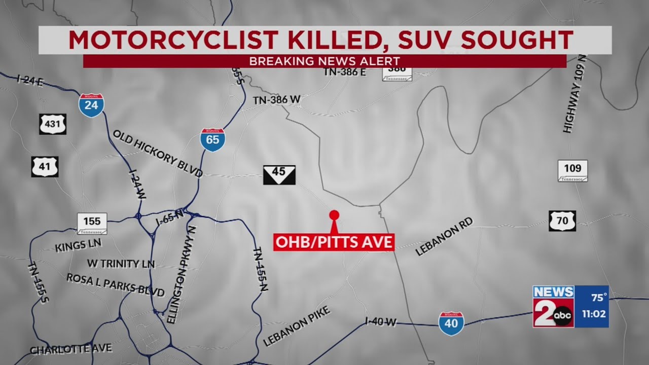 MNPD: Motorcyclist killed in hit-and-run crash - YouTube