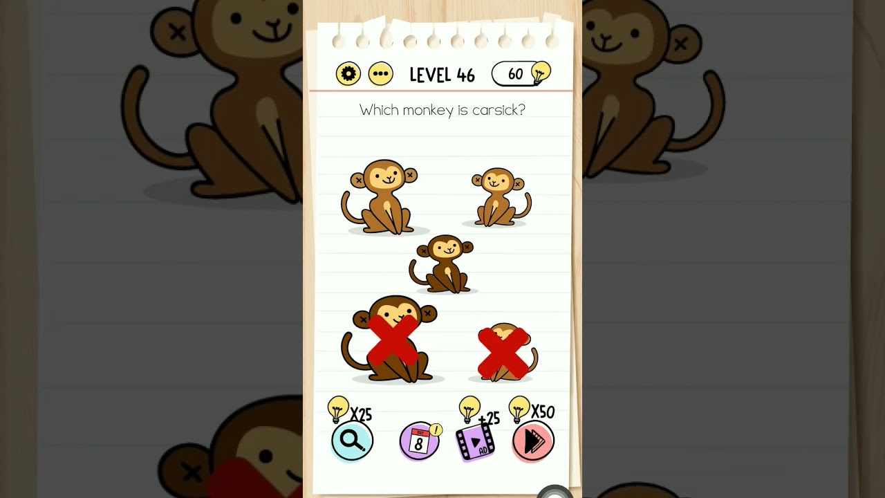 Which monkey is carsick ?