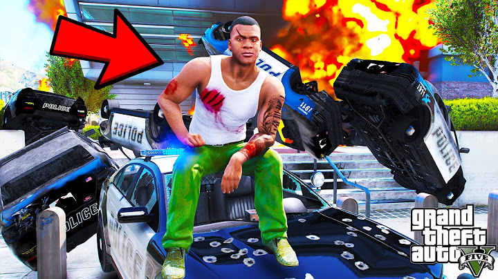 Franklin The Prime Minister Trapped Police Chief In GTA 5 | SHINCHAN and CHOP