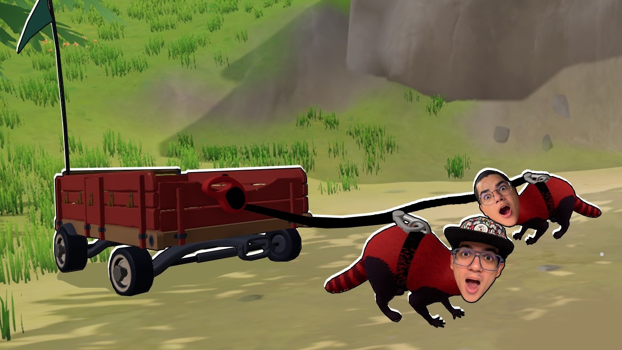 VIRAMOS PANDAS VERMELHOS SUPER RAROS PERDIDOS NA FLORESTA!