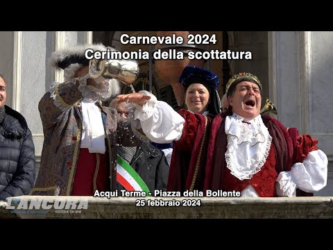 Acqui Terme - Carnevale 2024 - Cerimonia della scottatura