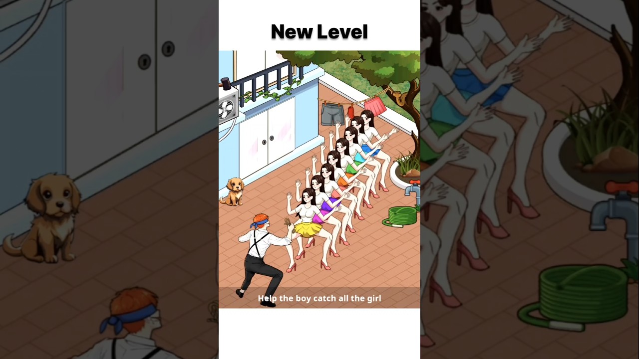 New Level - Help The Boy Catch all The Girls