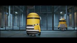 Despicable Me 3 minions in jail funny scene