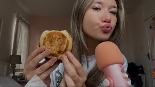 Asmr Mukbang- Trying A Mcgriddle Mcdonalds Breakfast