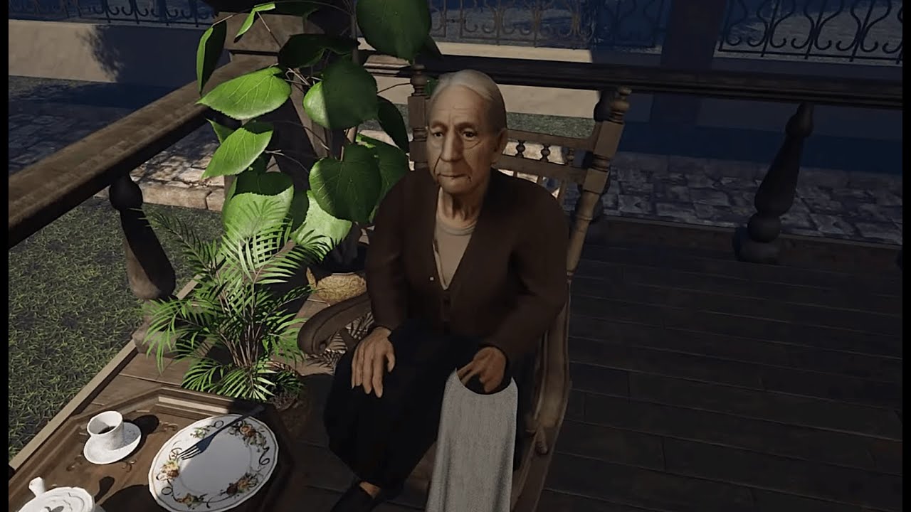 할머니 저택 압수 수색하기