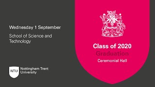 1pm -  Ceremony 2: Science and Technology - NTU Graduation Class of 2020
