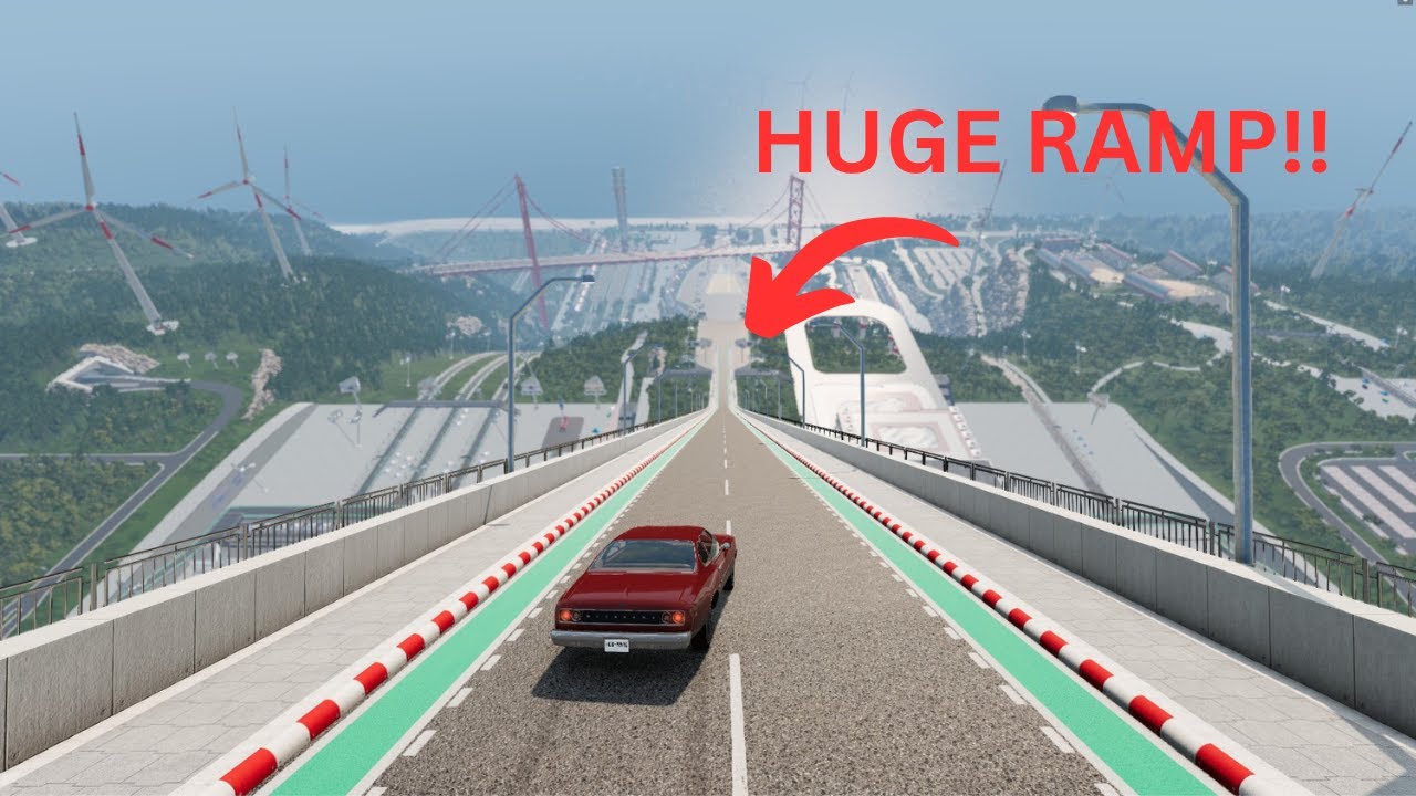 Insane Ramp Jumps and Epic Fails | BeamNG.drive - YouTube