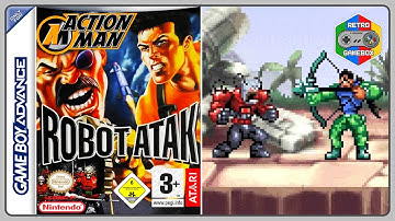 Action Man Robot Atak Gameplay GBA | #actionmanrobotatak Game Boy Advance