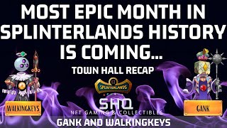 Most Epic Month In Splinterlands History Is Coming!!!