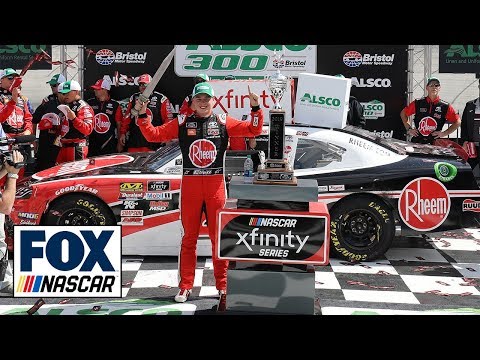 Christopher Bell claims Xfinity win and $100,000 bonus in Bristol | NASCAR on FOX