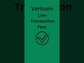 Low Transaction Fees