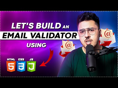 Let's Build an Email Validator with HTML, CSS, and JavaScript 🔥