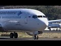 New garuda indonesia 737800 delivery flight from boeing